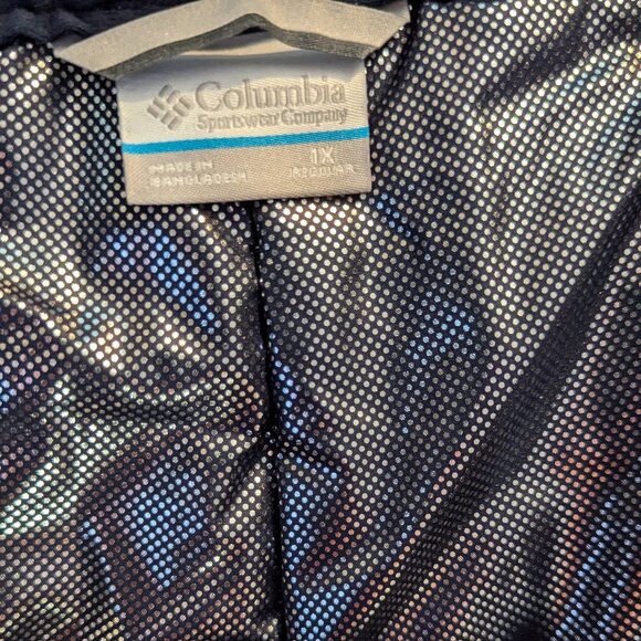 Columbia Plus Size snowsuit with Columbia matching mittens and hat .and - Picture 7 of 9